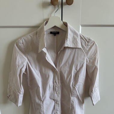 Chemise marin blanc/rouge