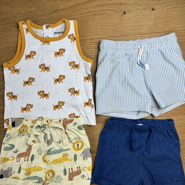 Ensemble de shorts pour enfants 4 pièces