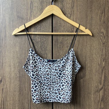 Leopard Crop-Top