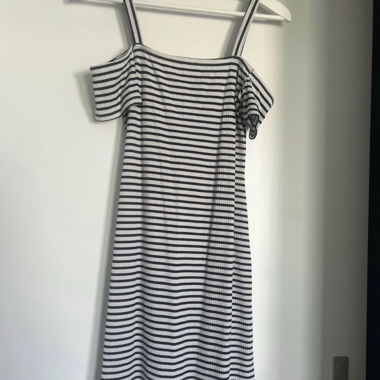 Robe rayée taille S