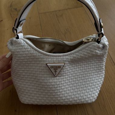 Borsa a mano GUESS bianca