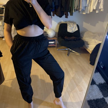Pantaloni neri Topshop