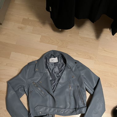 Kunstlederjacke