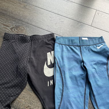 Lotto di 2 leggings sportivi Nike taglia S