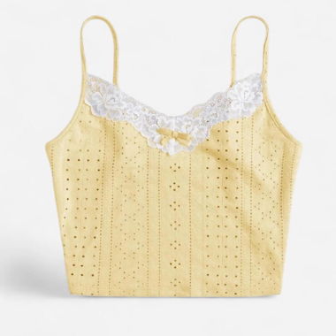 Top Cami à Œillets