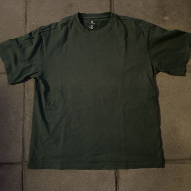 T-shirt verde scuro