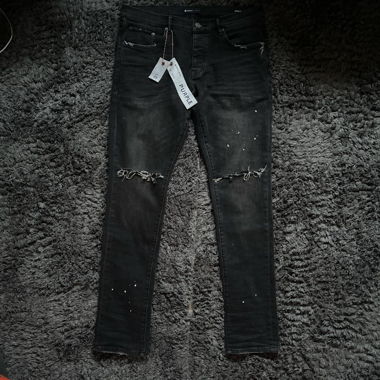 Purple Brand Jeans Schwarz Grösse 33