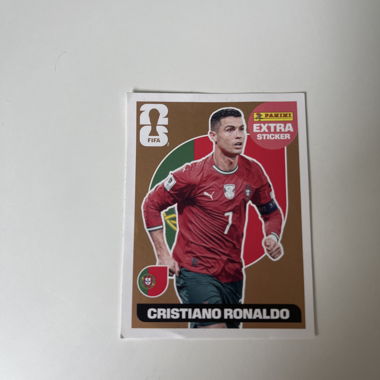 Sticker Panini EXTRA di Cristiano Ronaldo