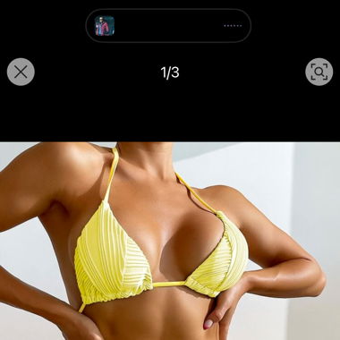 Maillot de bain Jaune