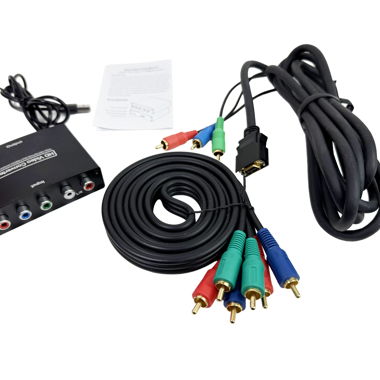 Kit convertitore HDMI – YPbPr e 2 cavi – NUOVO