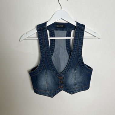 Only Denim Waistcoat