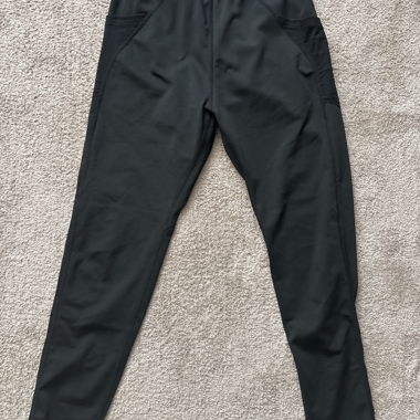 Leggings de sport noirs avec bande PRO