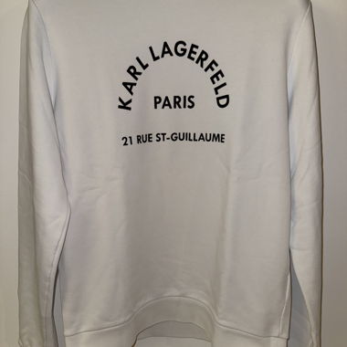 Felpa Karl Lagerfeld bianca M
