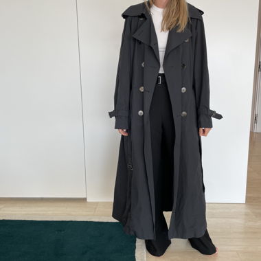 Gil Bret Black Trenchcoat