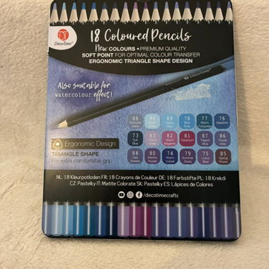Set di matite colorate DecoTime 18