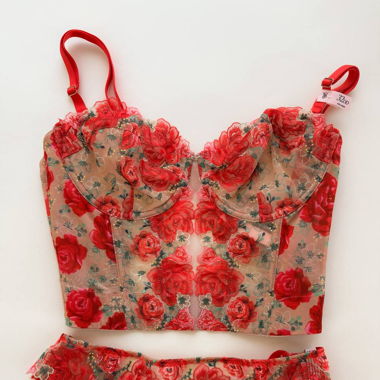 Victoria’s Secret Korsett und Strumpfhalter