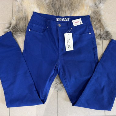 TEGIAS Gerade Schnitt Jeans Blau Grösse S