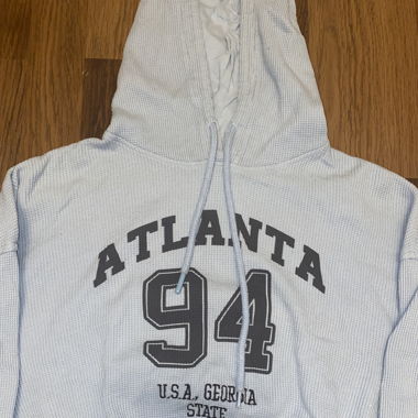 hellblau gecropter Hoddie