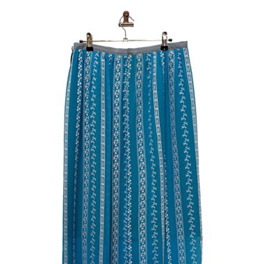 Jupe longue bleue