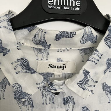 Samuji Zebra Print Blouse