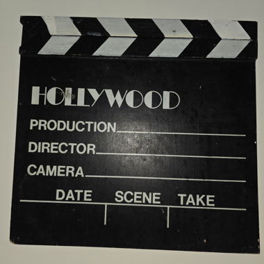 Hollywood-Filmklappe