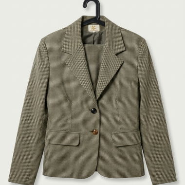Koffi Roffe Houndstooth Blazer