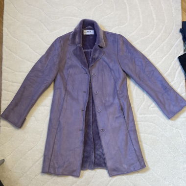 Purple y2k coat