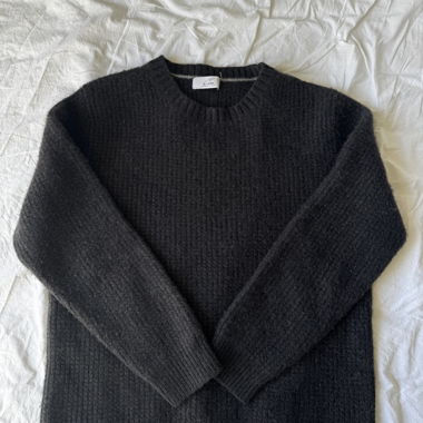 Black Cashmere Sweater Charles T. Meloy