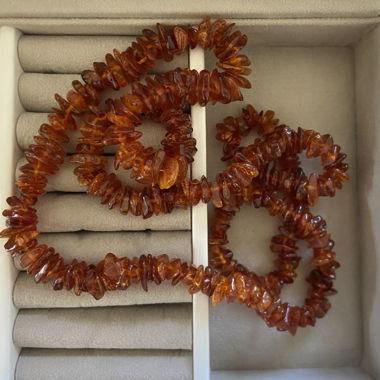 Ocean Amber Necklace 