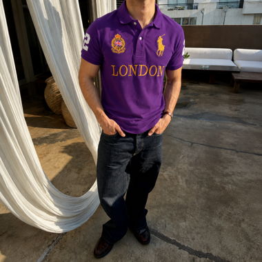 Polo Viola Ralph Lauren