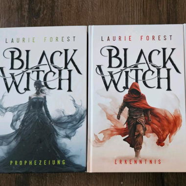 Black witch by Laurie Forest with color cut