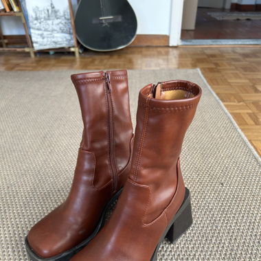 Platform Boots with Heel