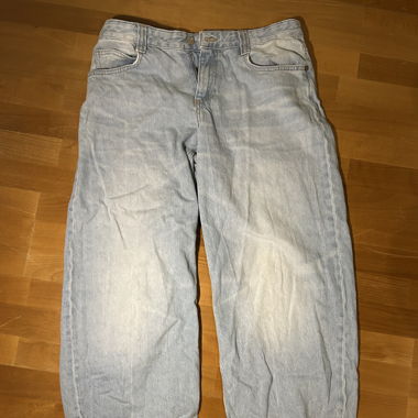 Jeans baggy blu chiaro