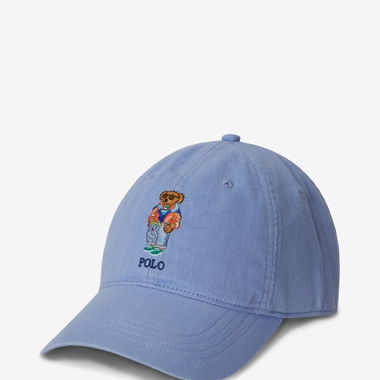 Polo Ralph Lauren bestickte Leinenkappe