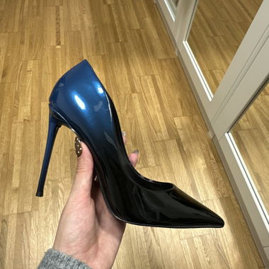 Steve Madden High Heels blau/schwarz