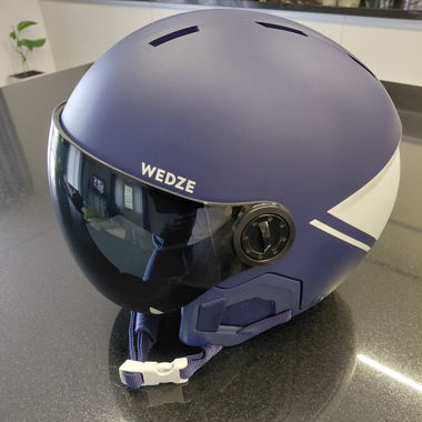 Casco da sci con visiera