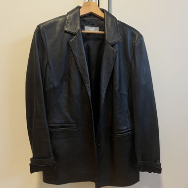 Manteau en similicuir