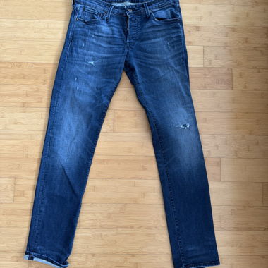 Dunkelblaue Slim Fit Jeans
