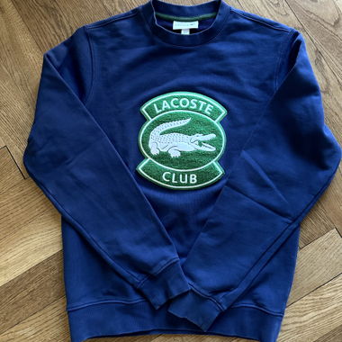 Felpa Lacoste Club blu navy