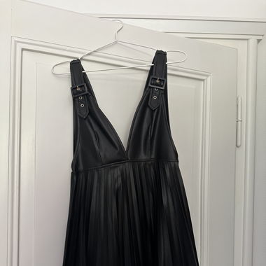 Leder (Über)kleid (fake Leder ;))