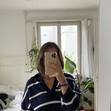 sweater with stripes