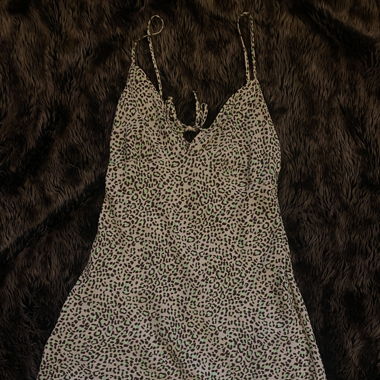 cute summer skirt with leo print