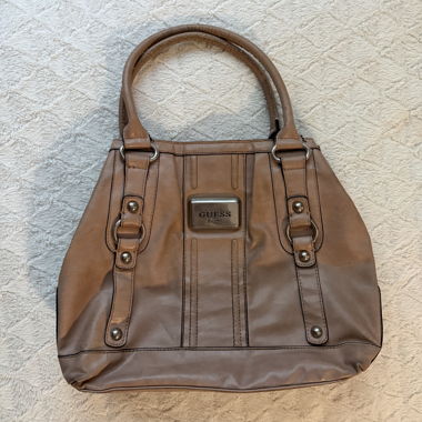 Borsa a mano GUESS vintage marrone