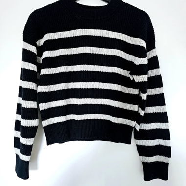 Striped H&M sweater