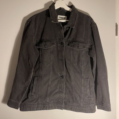 Jeansjacke schwarz
