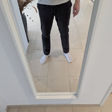 Chino J&J JPSTMARCO BOWIE WINTER SN en gris foncé