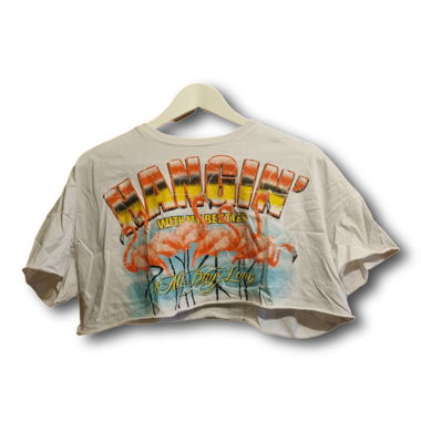 Flamingo Crop Top