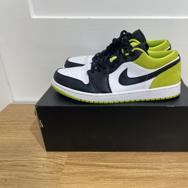 Nike Air Jordan 1 Low Cyber Black Gr. 45