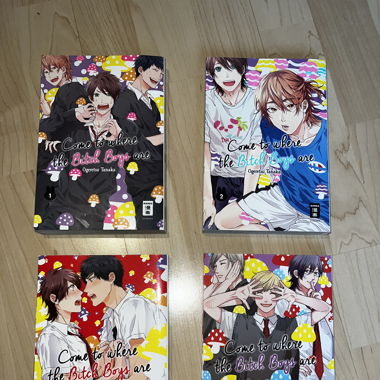 Come To Where The Bitch Boys Are Mangaka 1-4 Bände