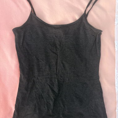 Top Camisole Basic Nero